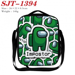 Among us Anime Lunch Bag Cross...