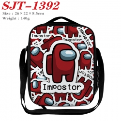 Among us Anime Lunch Bag Cross...