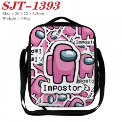 Among us Anime Lunch Bag Cross...