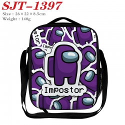 Among us Anime Lunch Bag Cross...