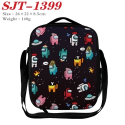 Among us Anime Lunch Bag Cross...