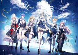 Hatsune Miku Double sided acry...