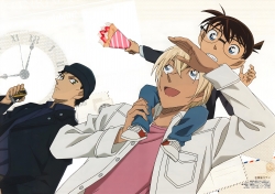 Detective conan Double sided a...