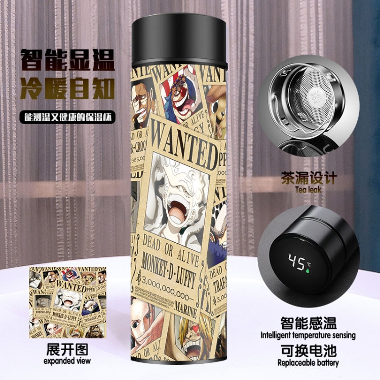 One Piece Apparent temperature 304 stainless steel Thermos Cup 500ML