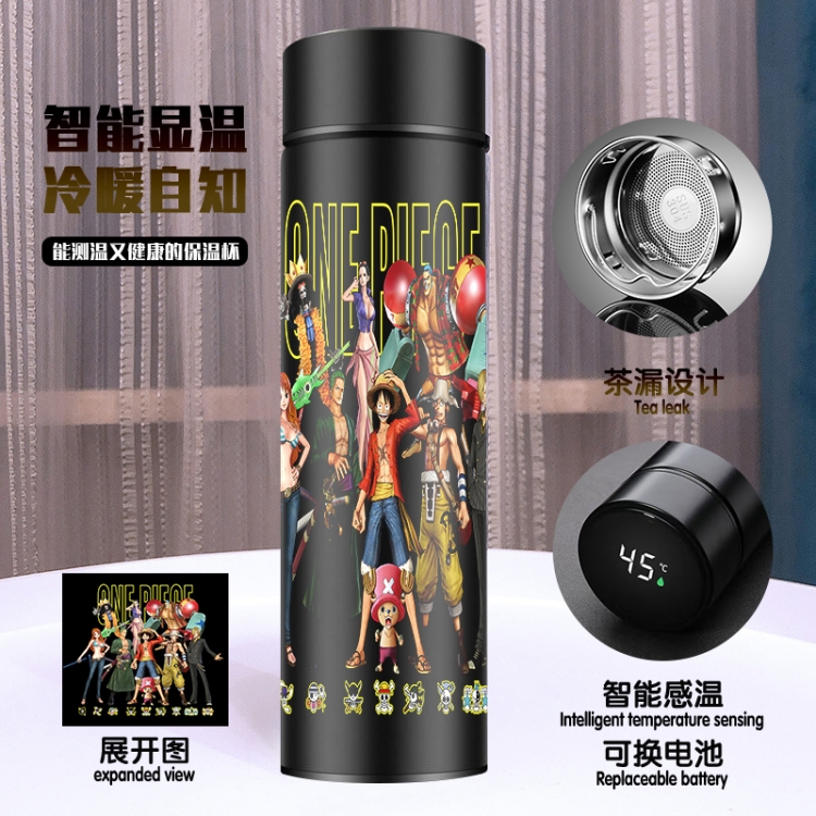 One Piece Apparent temperature 304 stainless steel Thermos Cup 500ML