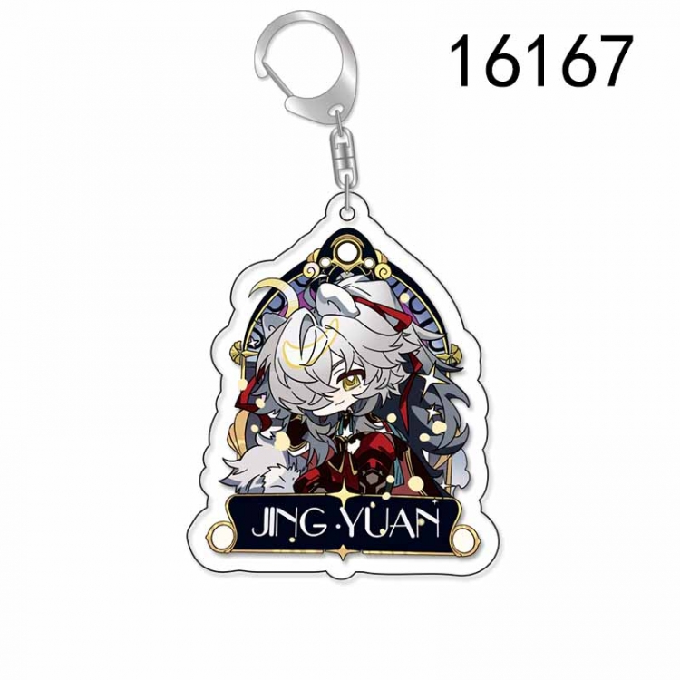 Honkai: Star Rail Anime Acrylic Keychain Charm price for 5 pcs