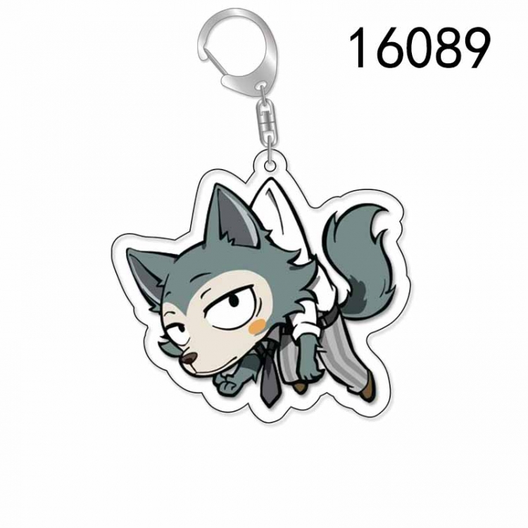 Beastars Anime Acrylic Keychain Charm price for 5 pcs 16089