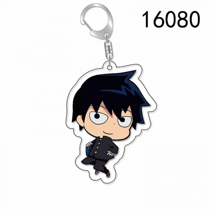 Mob Psycho 100 Anime Acrylic Keychain Charm price for 5 pcs