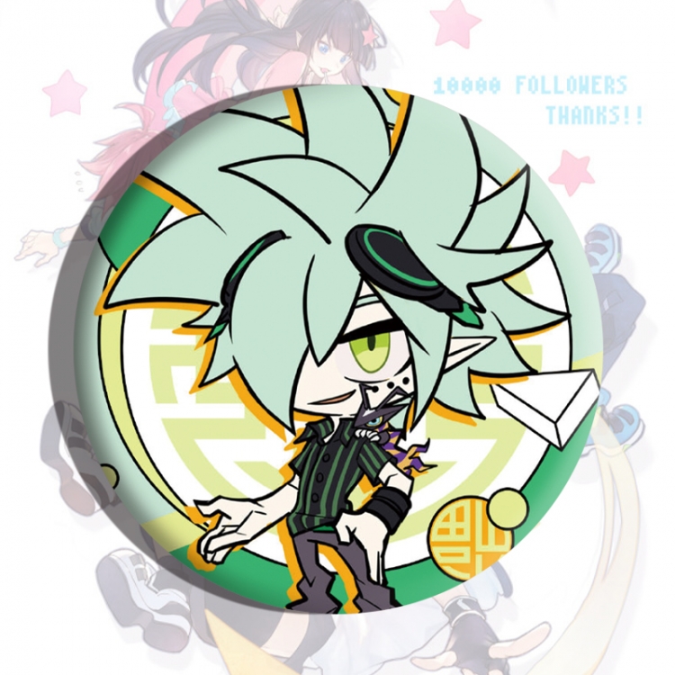  AOTU Anime tinplate brooch badge price for 5 pcs