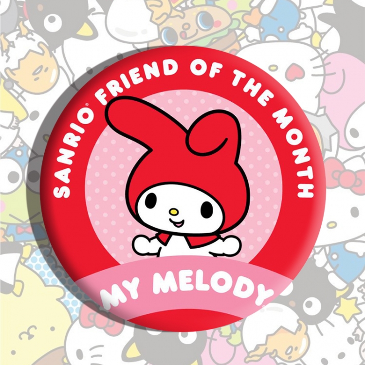 sanrio Anime tinplate brooch badge price for 5 pcs