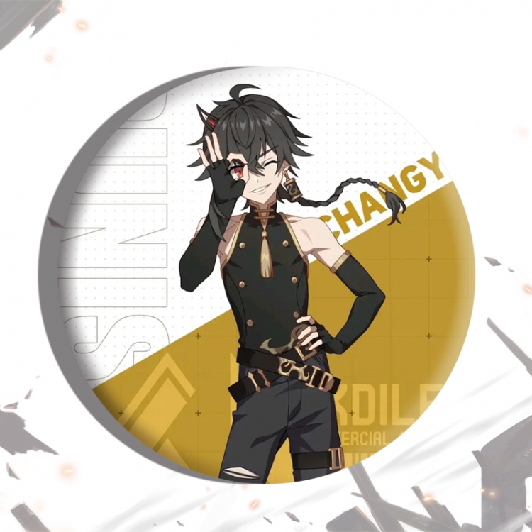 Zhan Shuang Pamish Anime tinplate brooch badge price for 5 pcs