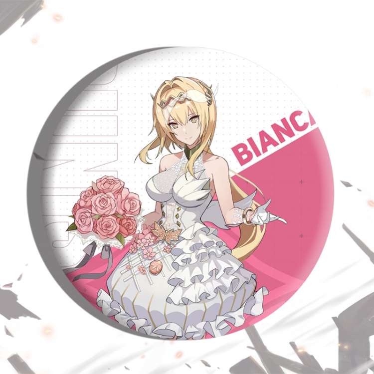 Zhan Shuang Pamish Anime tinplate brooch badge price for 5 pcs