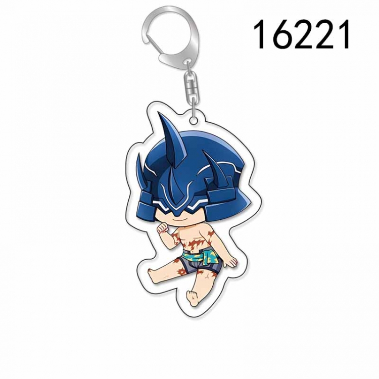 Shangri La explores new territories Anime Acrylic Keychain Charm price for 5 pcs