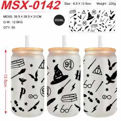 Harry Potter Anime frosted gla...