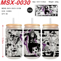 BLUE LOCK Anime frosted glass ...