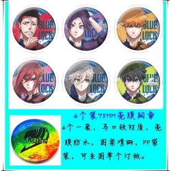 BLUE LOCK  Anime round Badge B...