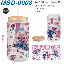 Lilo & Stitch Anime frosted gl...