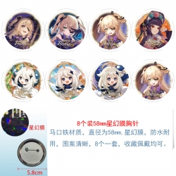 Genshin Impact Anime round Ast...