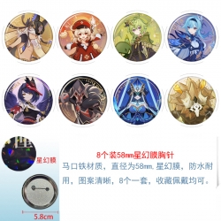 Genshin Impact Anime round Ast...