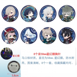 Genshin Impact Anime round Ast...