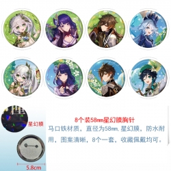 Genshin Impact Anime round Ast...