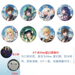 Genshin Impact Anime round Ast...