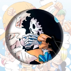 One Piece Anime tinplate brooc...