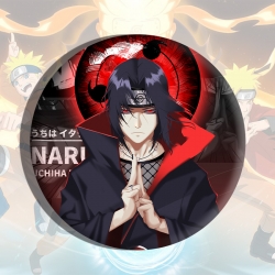 Naruto Anime tinplate brooch b...