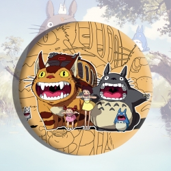TOTORO Anime tinplate brooch b...