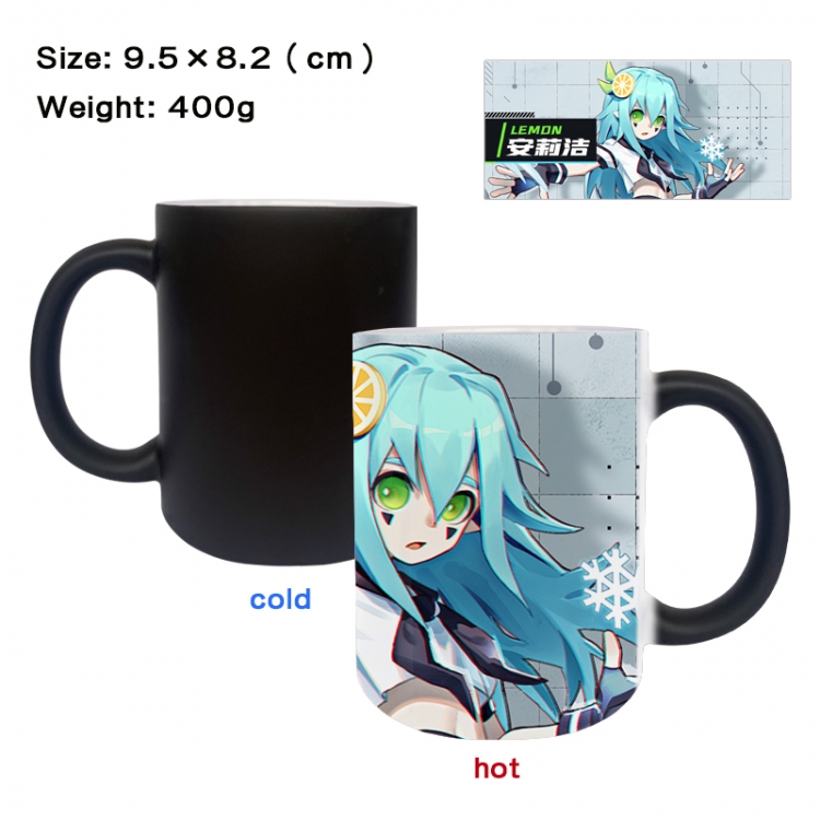 AOTU Anime peripherals color changing ceramic cup tea cup mug 9.5X8.2cm