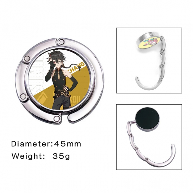 Zhan Shuang Pamish Anime folding bag hanger table edge bag hook 45mm