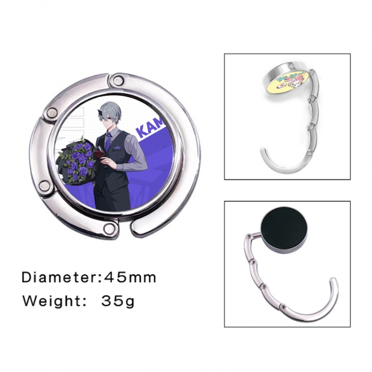 Zhan Shuang Pamish Anime folding bag hanger table edge bag hook 45mm