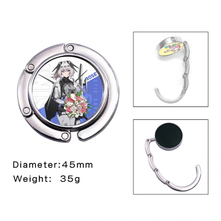 Zhan Shuang Pamish Anime folding bag hanger table edge bag hook 45mm