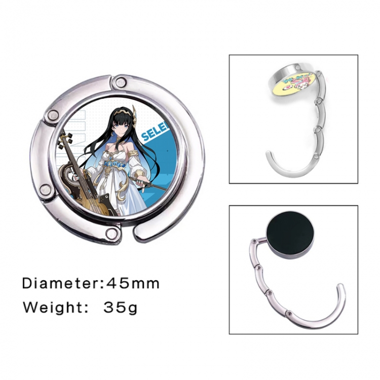 Zhan Shuang Pamish Anime folding bag hanger table edge bag hook 45mm