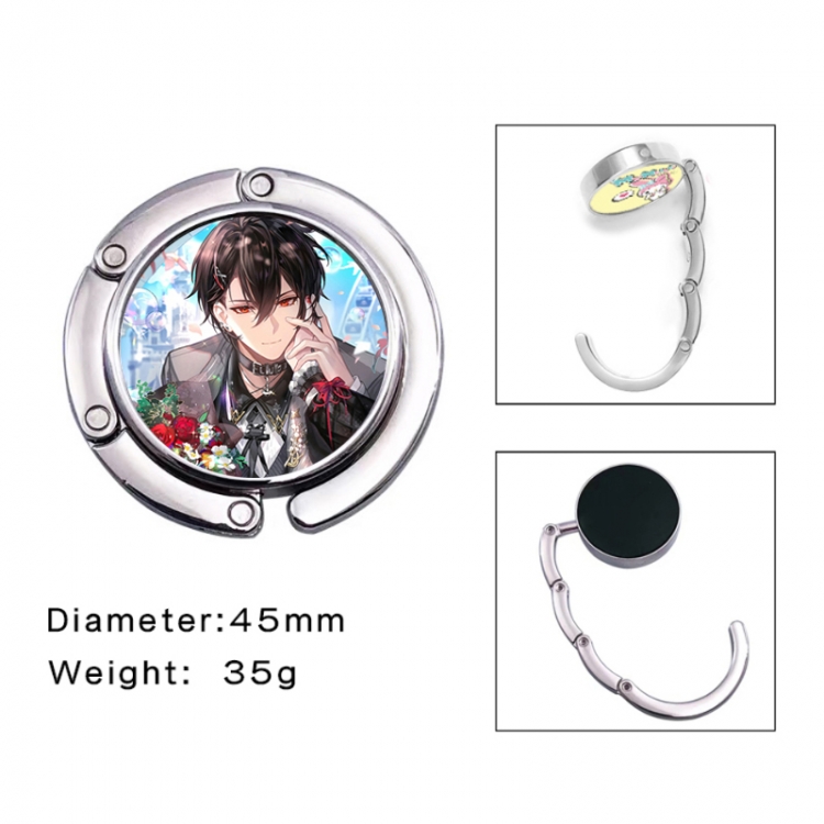 For All Time Anime folding bag hanger table edge bag hook 45mm