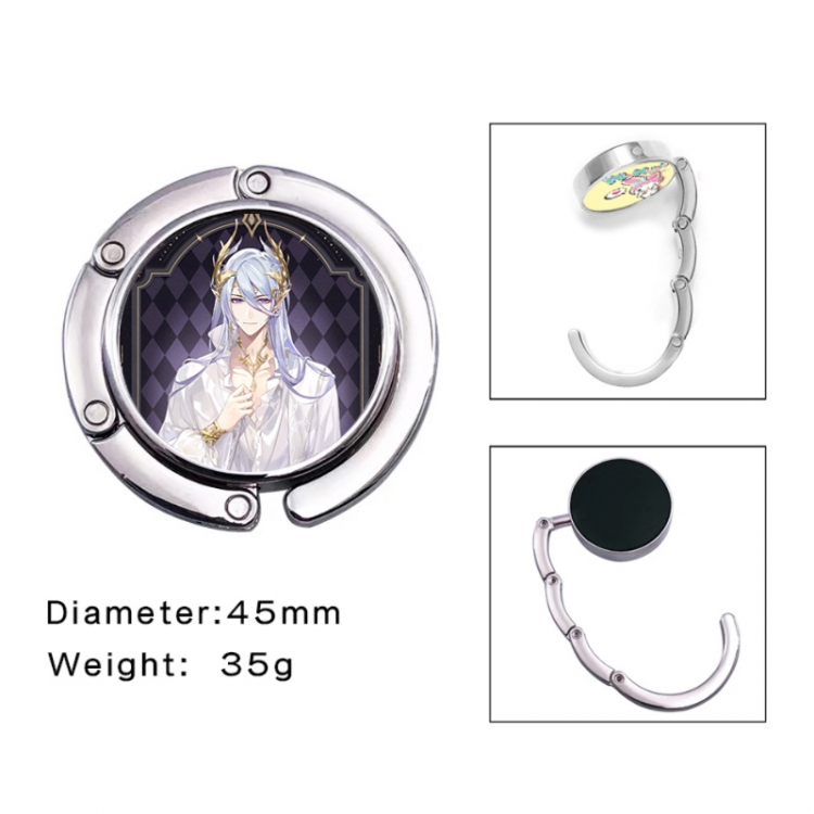 For All Time Anime folding bag hanger table edge bag hook 45mm