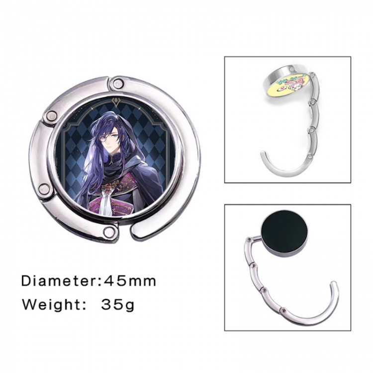 For All Time Anime folding bag hanger table edge bag hook 45mm