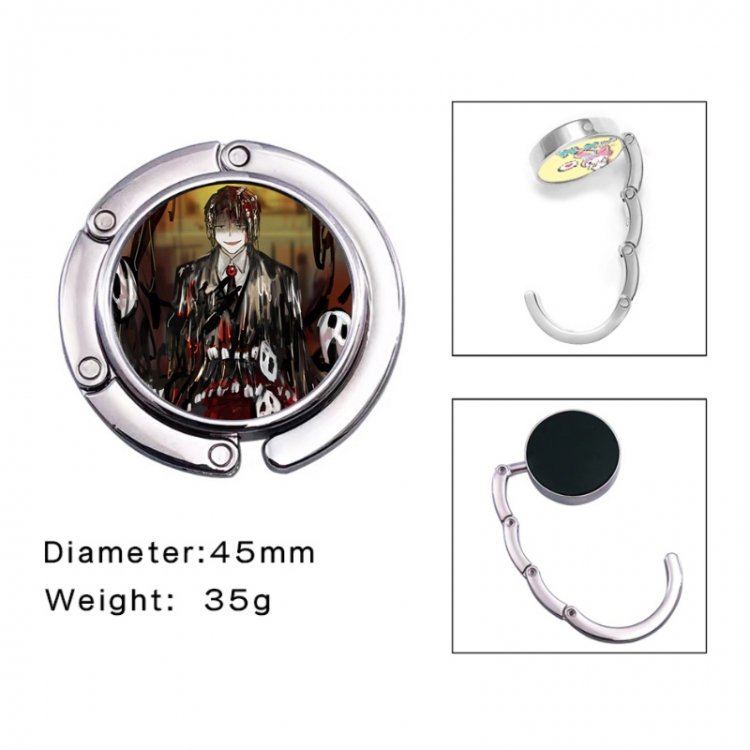 Library Of Ruina Anime folding bag hanger table edge bag hook 45mm