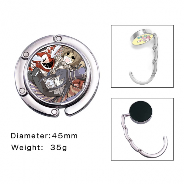 Library Of Ruina Anime folding bag hanger table edge bag hook 45mm