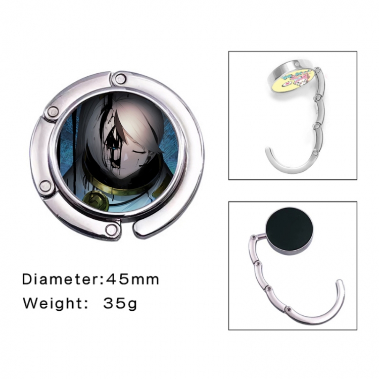 Library Of Ruina Anime folding bag hanger table edge bag hook 45mm