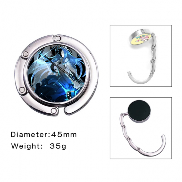 Library Of Ruina Anime folding bag hanger table edge bag hook 45mm