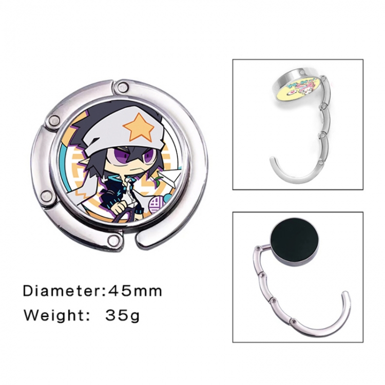 AOTU Anime folding bag hanger table edge bag hook 45mm
