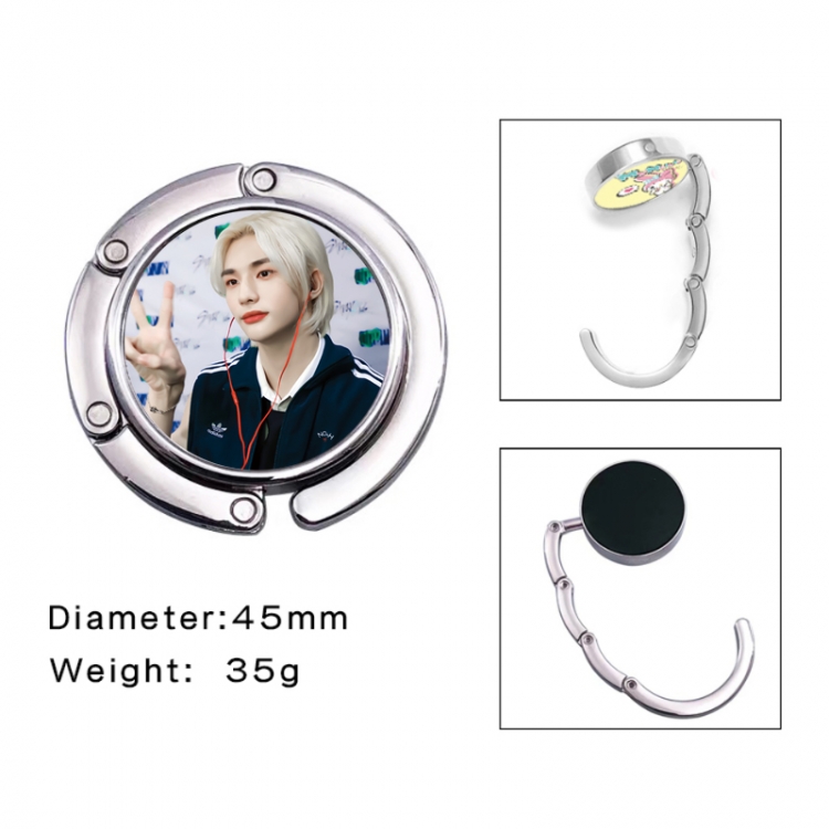 straykinds Anime folding bag hanger table edge bag hook 45mm