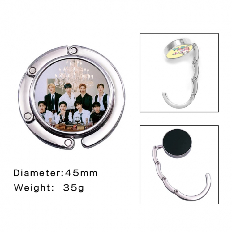 straykinds Anime folding bag hanger table edge bag hook 45mm