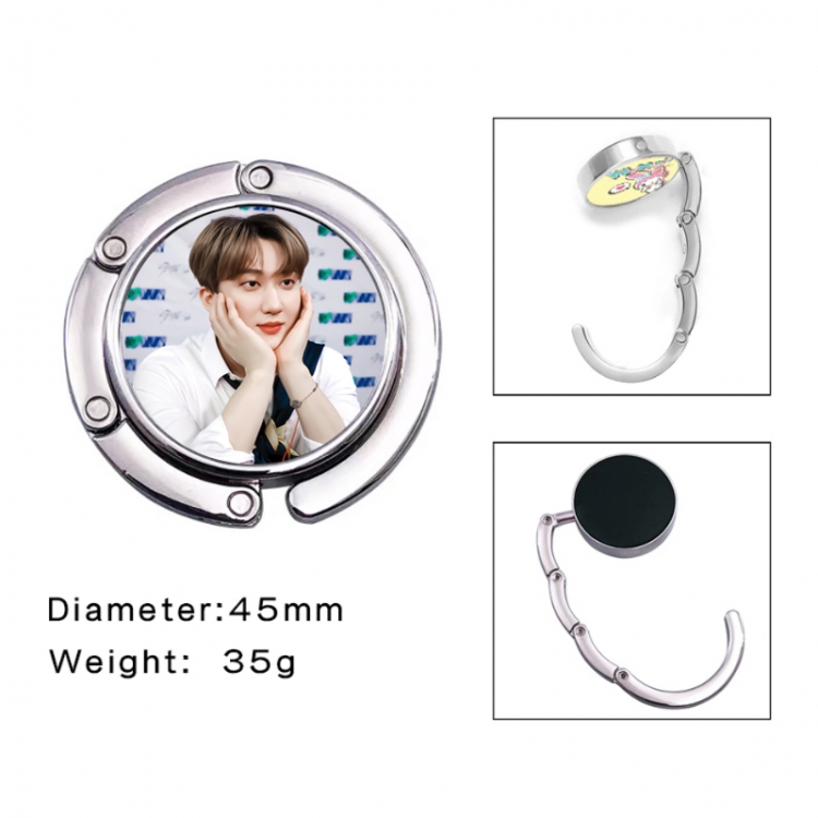 straykinds Anime folding bag hanger table edge bag hook 45mm