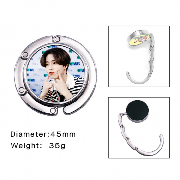 straykinds Anime folding bag hanger table edge bag hook 45mm