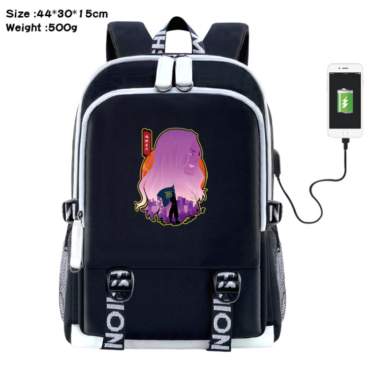 Tokyo Revengers Anime Double Zipper Data Backpack 44X30X15CM