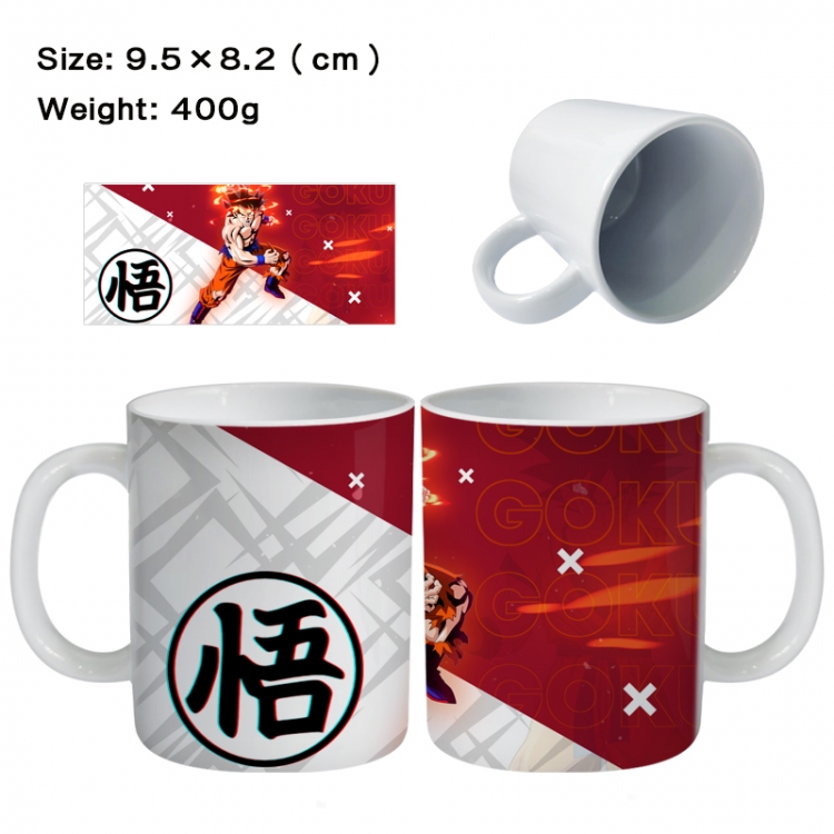 DRAGON BALL Anime peripheral ceramic cup tea cup drinking cup 9.5X8.2cm