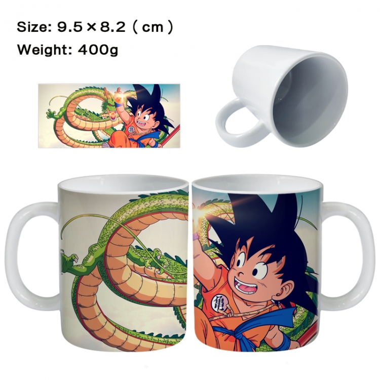 DRAGON BALL Anime peripheral ceramic cup tea cup drinking cup 9.5X8.2cm