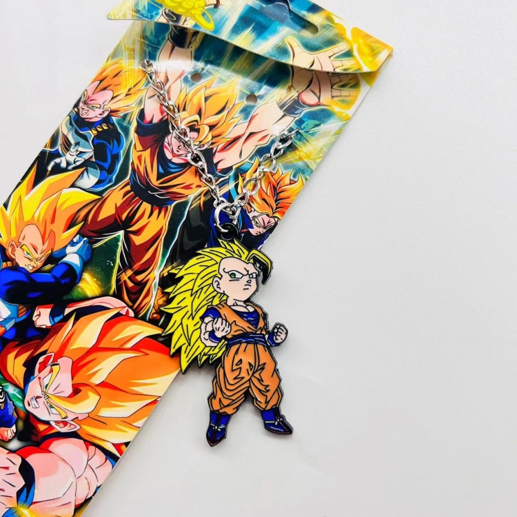 DRAGON BALL Anime Surrounding Large Colored Character Necklace Pendant price for 5 pcs